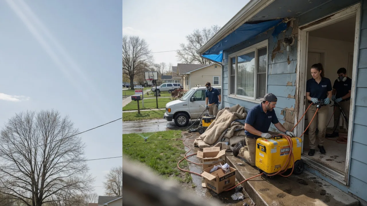 Basement Flood Cleanup in Mcminnville, TN near me